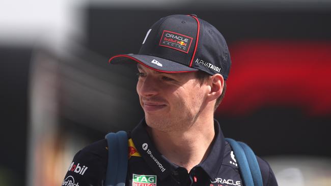 Max Verstappen is expecting his first baby with partner Kelly Piquet. Picture: Getty