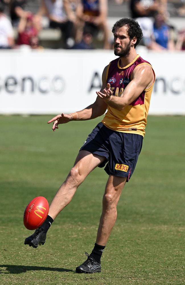 The Lions have flagged Darcy Fort as the replacement for Oscar McInerney. Picture: Bradley Kanaris/Getty Images.