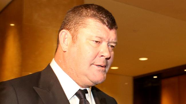 James Packer in Melbourne in October.