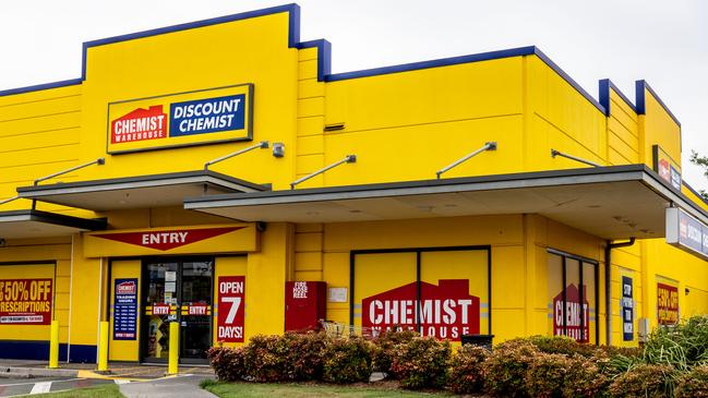 Sigma Healthcare shares surged more than 70 per cent in early trade as more investors want to get in the door ahead of a planned $8.8bn merger with Chemist Warehouse Group. Picture: NewsWire / Sarah Marshall