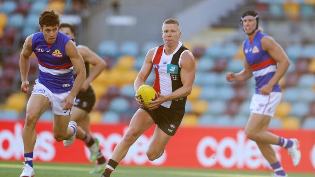 Dan Hannebery has barely played since his move to St Kilda because of injury. Picture: Michael Klein