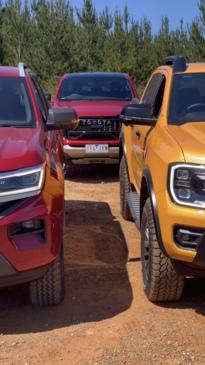 Best utes compared: Ford Ranger, VW Amarok, Toyota Hilux