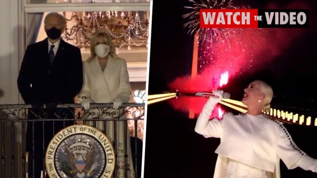 Katy Perry nails epic inauguration finale with hit track Firework