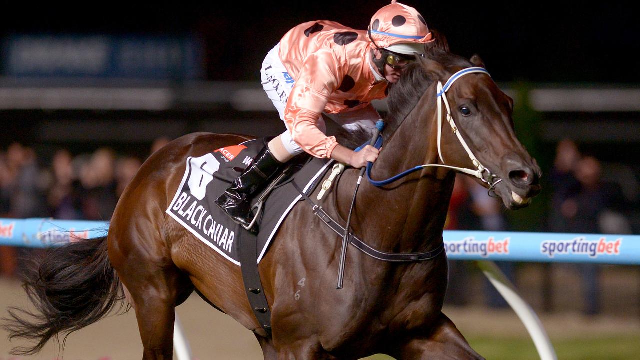 Black Caviar easily won two editions of the William Reid Stakes.