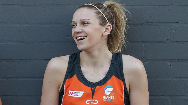 Giants goal attack Jo Harten has been in great form. Picture: Brett Costello