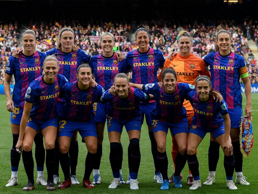 FC Barcelona women continue to break records and bring city its trophy