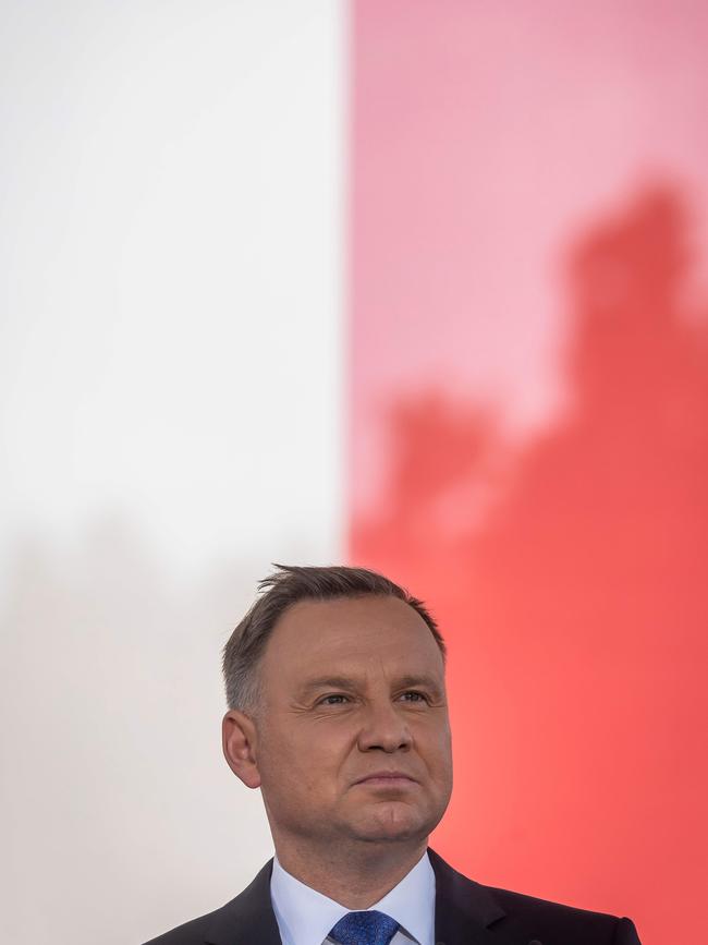 Polish President Andrzej Duda. Picture: AFP