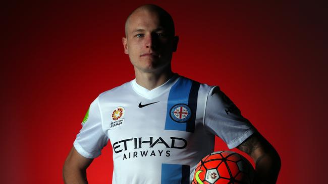 Former Melbourne City player Aaron Mooy.