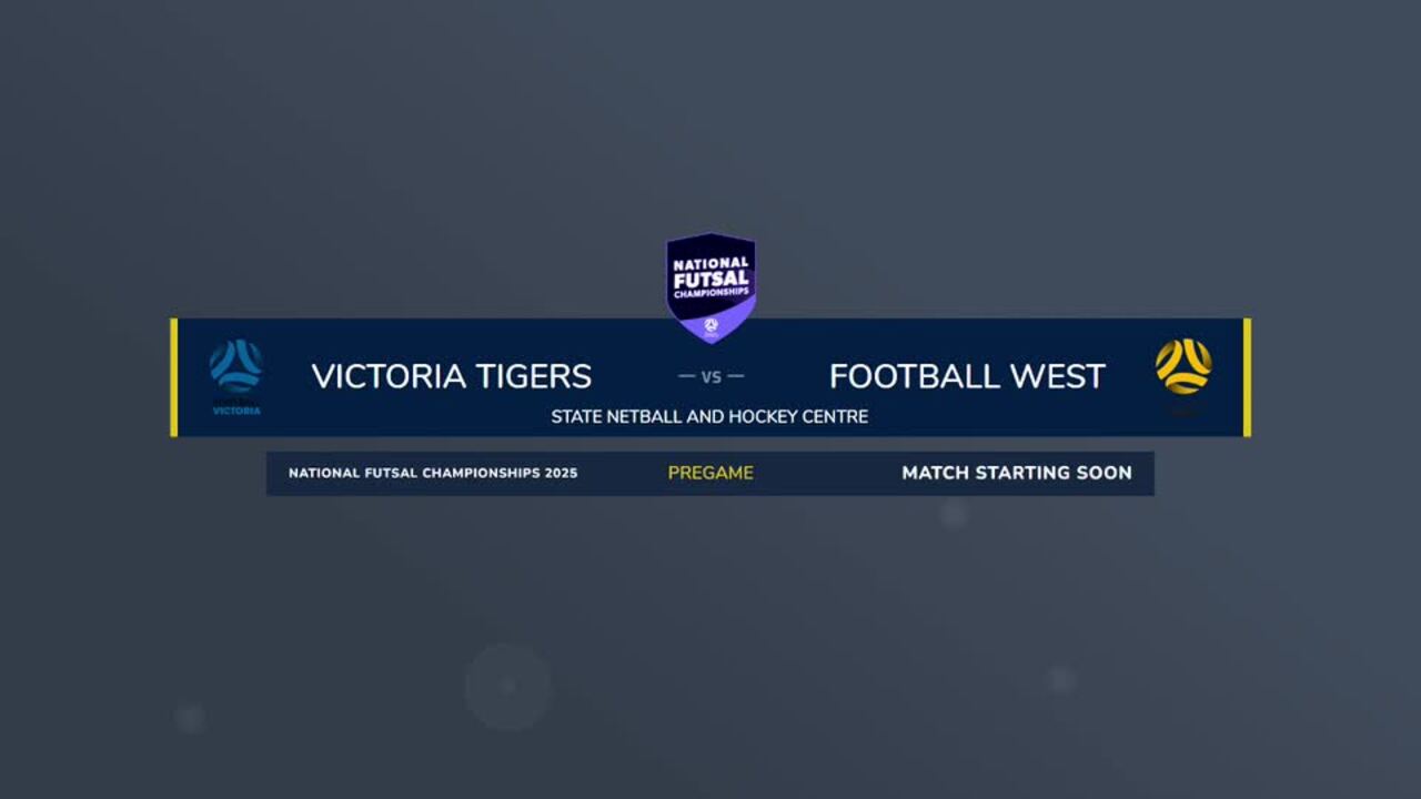 Replay: Football West v Football Victoria Tigers (Open Men GF)—2025 National Futsal Championships Day 5