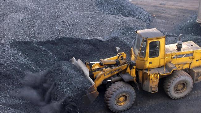 Global coal use would plummet by 55 per cent by 2030 under a net zero pathway plotted out by the IEA. Picture: AFP