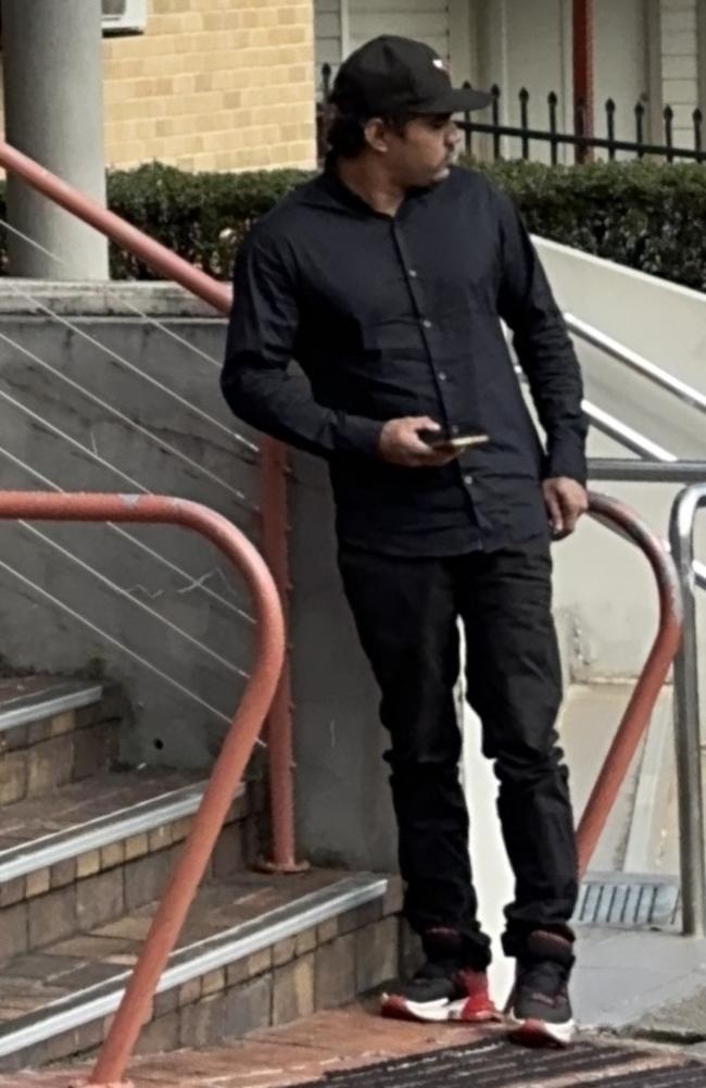 Johnathan David Pitt, 30, outside Lismore court before being sentenced for glassing a 17-year-old boy outside a Byron nightspot in September 2023.