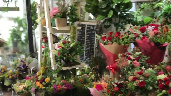 Florist prepares for busy Valentine's Day