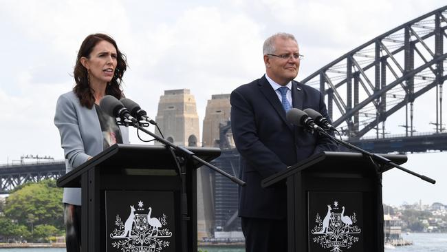 A spectacularly awkward moment. Picture: Getty Images.