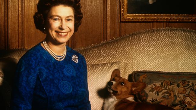 The Queen’s love of corgis was very well-known.