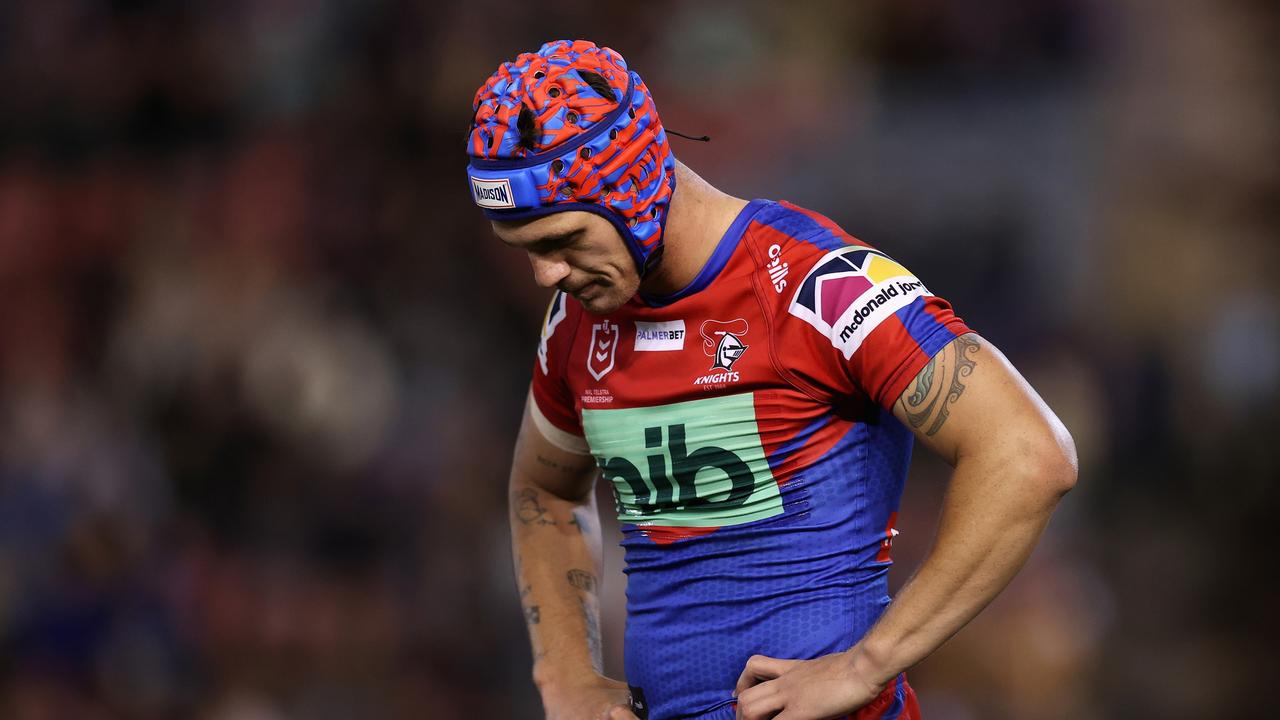 The Knights have a leadership crisis and Kalyn Ponga should be stripped of the captaincy, writes Phil Rothfield. Picture: Getty Images.