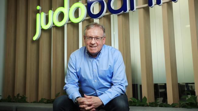 Judo Bank chief executive Joseph Healey at the company’s Sydney office. Picture: John Feder