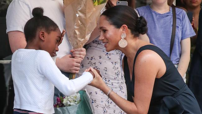 The Duchess of Sussex visits mothers2mothers in Cape Town.