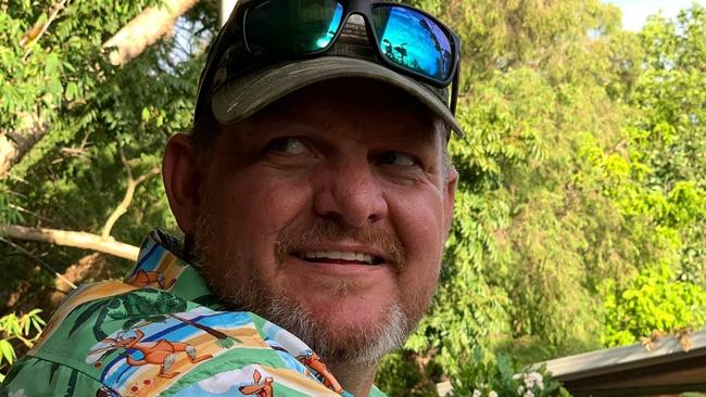 Adelaide veteran Paul Miller, 48, died after suffering a suspected heart attack while hiking the Kokoda Trail with his son. Picture: Facebook