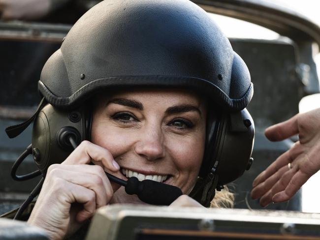 The Duchess of Cambridge spends time with the British Army .Last year, I was honoured to spend time with the , @BritishArmy,  to see how they train serving personnel and new recruits.  It was wonderful to see first-hand the many important and varied roles the military play day in, day out to protect us all…Picture: Twitter/ @kensingtonroyal