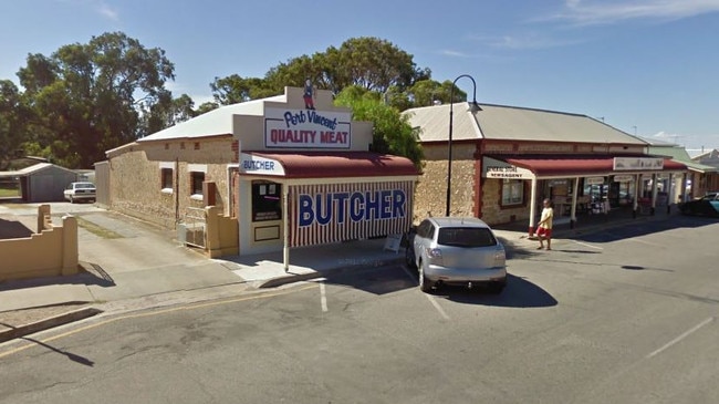 Brenton John Sapwell, the local butcher at Port Vincent Quality Meats, was arrested for drug trafficking. Picture: Google Maps