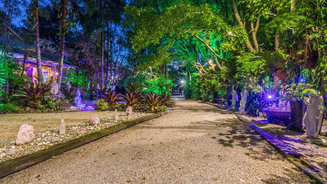 Temple Byron at night. Source: realestate.com.au