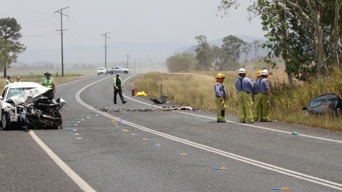 Mark and Fenton Wooley, of Mackay, died when the vehicle they were travelling in and another sedan collided in an early-morning crash.