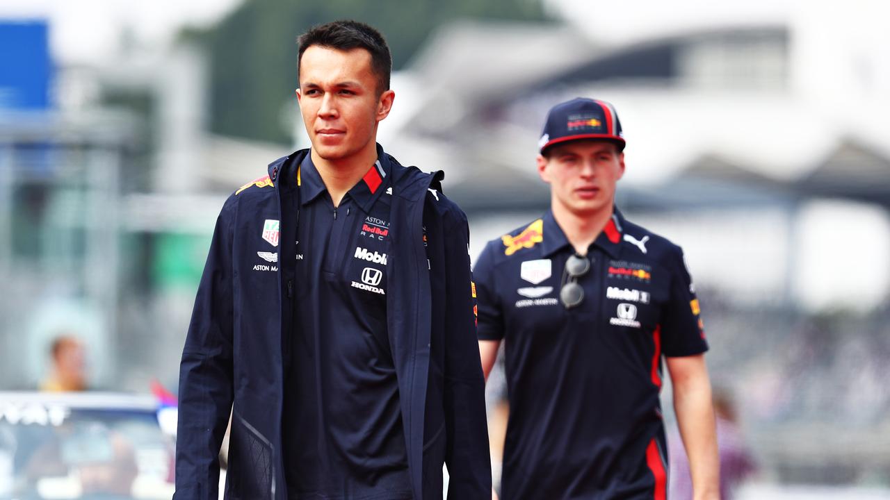 Will Albon remain alongside Verstappen at Red Bull? Picture: Mark Thompson
