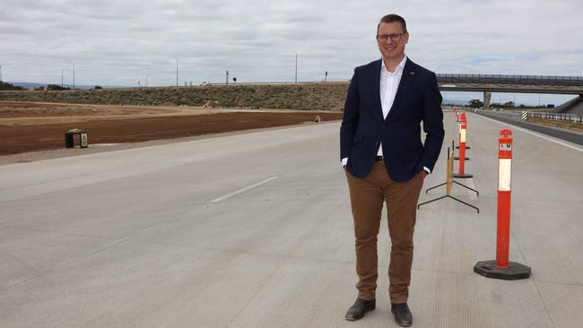 Infrastucture Minister Stephan Knoll. Picture: Emma Brasier/AAP