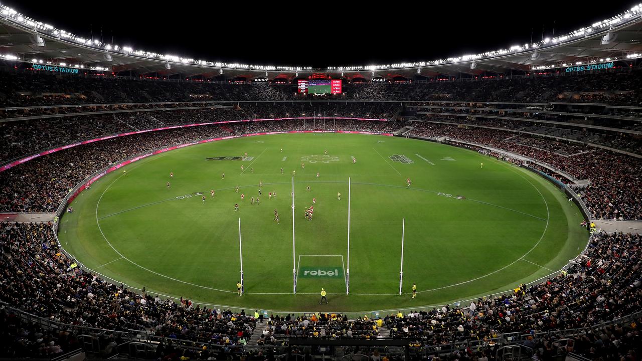 Perth Stadium im Blick auf Grand Final, MCG, Optus Stadium