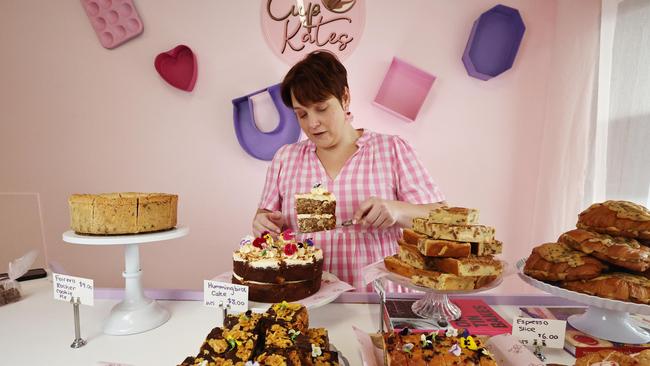 After proving incredibly popular at markets and on social media, Mrs Jordan has opened a store at 49 Spence Street. Picture: Brendan Radke