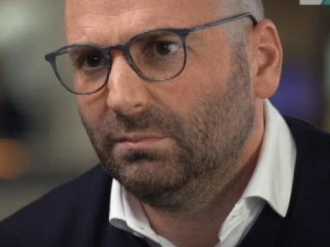 George Calombaris has spoken on camera. Picture: ABC/7.30