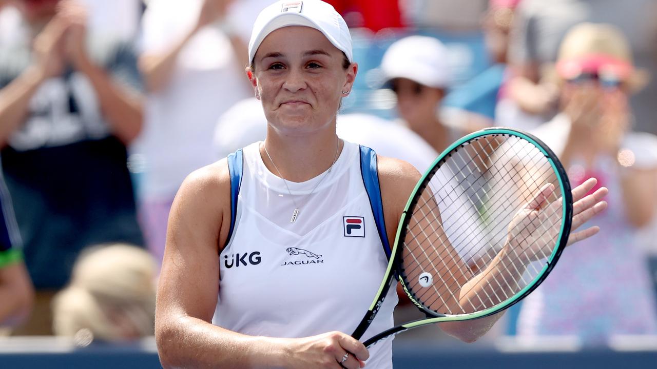 Ash Barty faces a tricky path to glory at the US Open. (Photo: Matthew Stockman/Getty Images/AFP.)