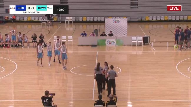 Replay: QLD U18 state basketball championships (U18 Boys Div 1 - BRIS v TOWN)