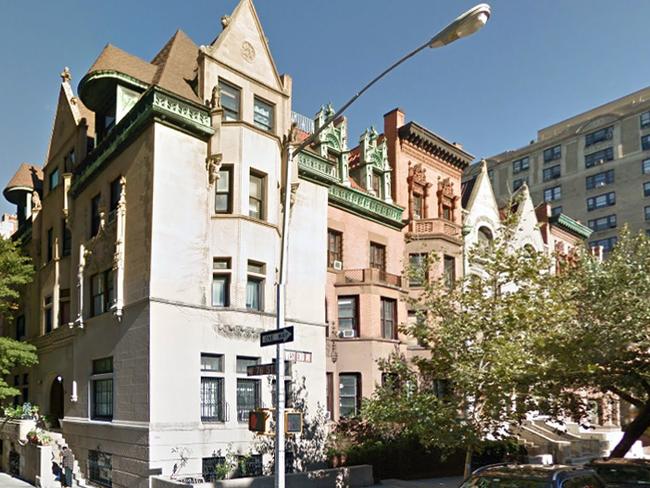 Google Street view image of 341 West End Avenue, New York, the scene of the alleged assault by Wests Tigers Matthew Lodge.   Picture: Google