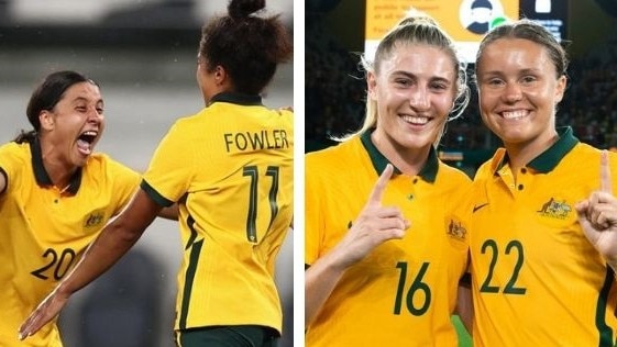 ‘It felt like Christmas Day’: Matildas generation next shine