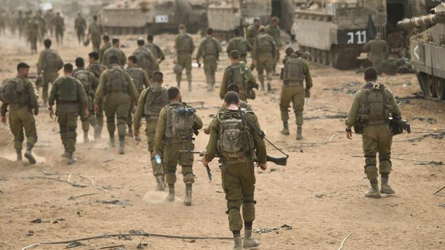 An IDF ground operation in the Gaza Strip. Picture: IDF