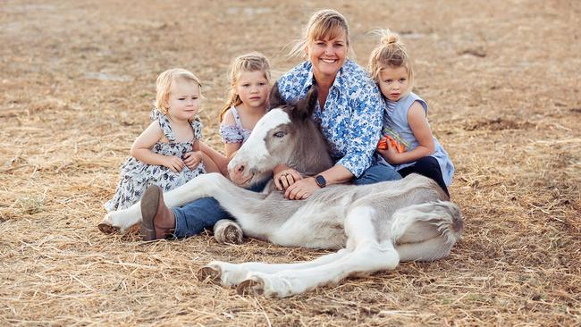 Lynda Murphy from Shiralee Clydesdales and Farm Stay. Photo: Illuma Photography