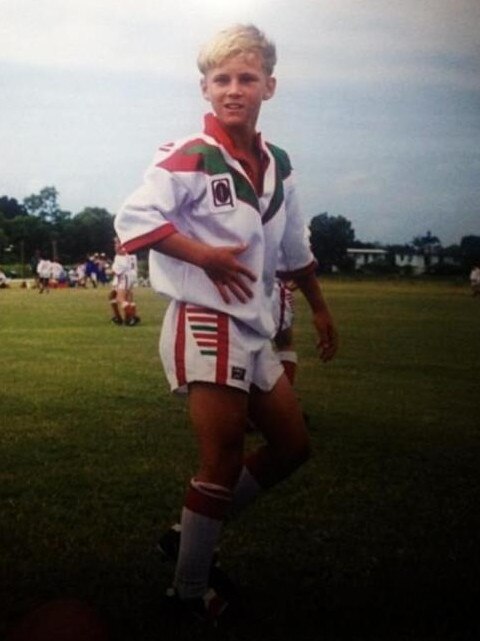 Daly Cherry-Evans when he was a junior player at Sarina. Picture: File.