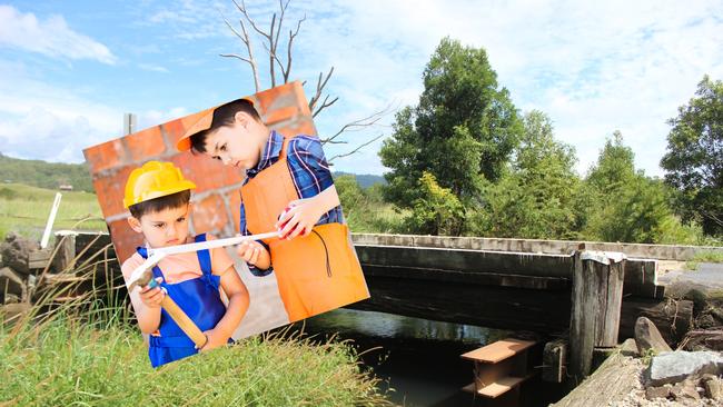 Coffs Harbour City Council needs you to help build some concrete bridges.