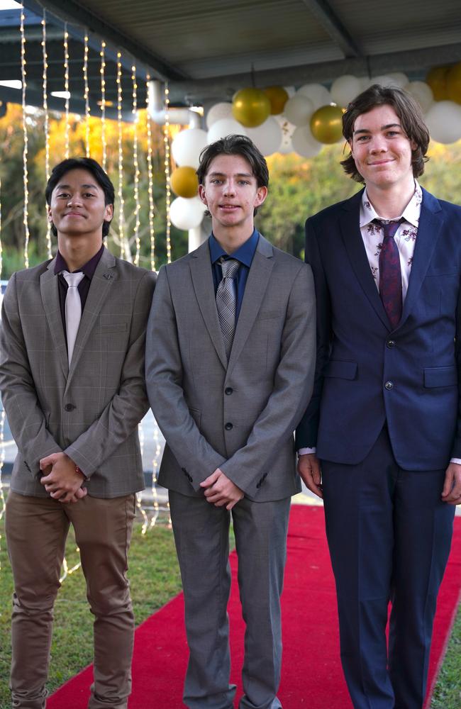 Students at the Coolum State High School formal 2023. Picture: contributed