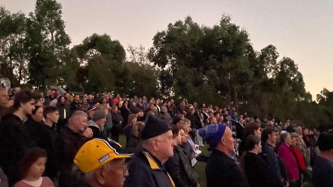 Anzac Day 2023 at Quarry Reserve