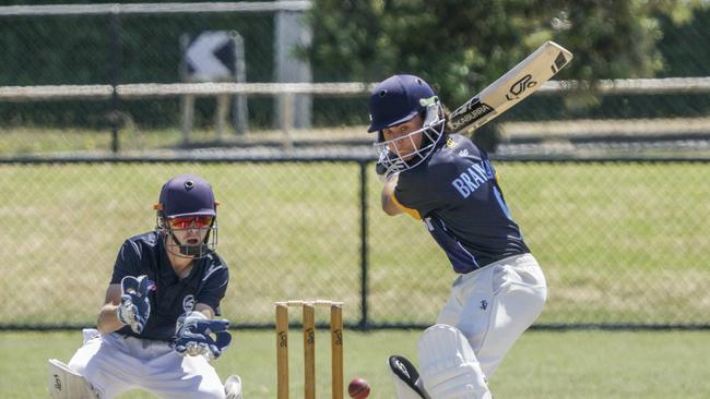 Freddie Brayshaw batting for Brighton. Picture: Valeriu Campan