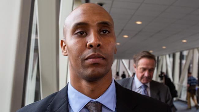 Mohamed Noor is facing trial for the murder of Australian life coach Justine Damond. Picture: AFP 