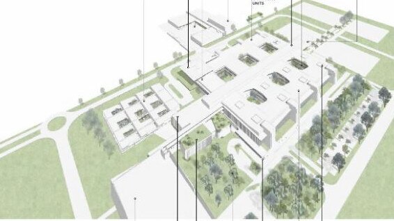 BIG  PLANS: Artist impressions of the redeveloped Bundaberg Hospital.