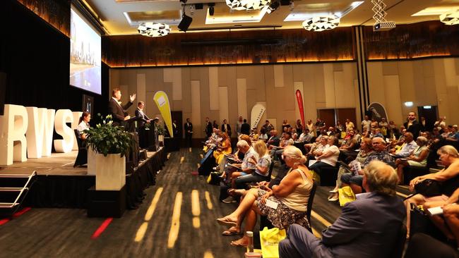 Ray White's annual auction Event at RACV Royal Pines Resort on The Gold Coast.Photograph : Jason O'Brien