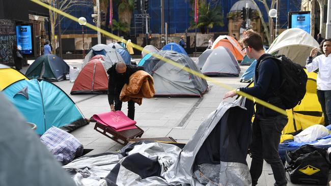 Sydney’s homeless tent city is shutting down | The Australian