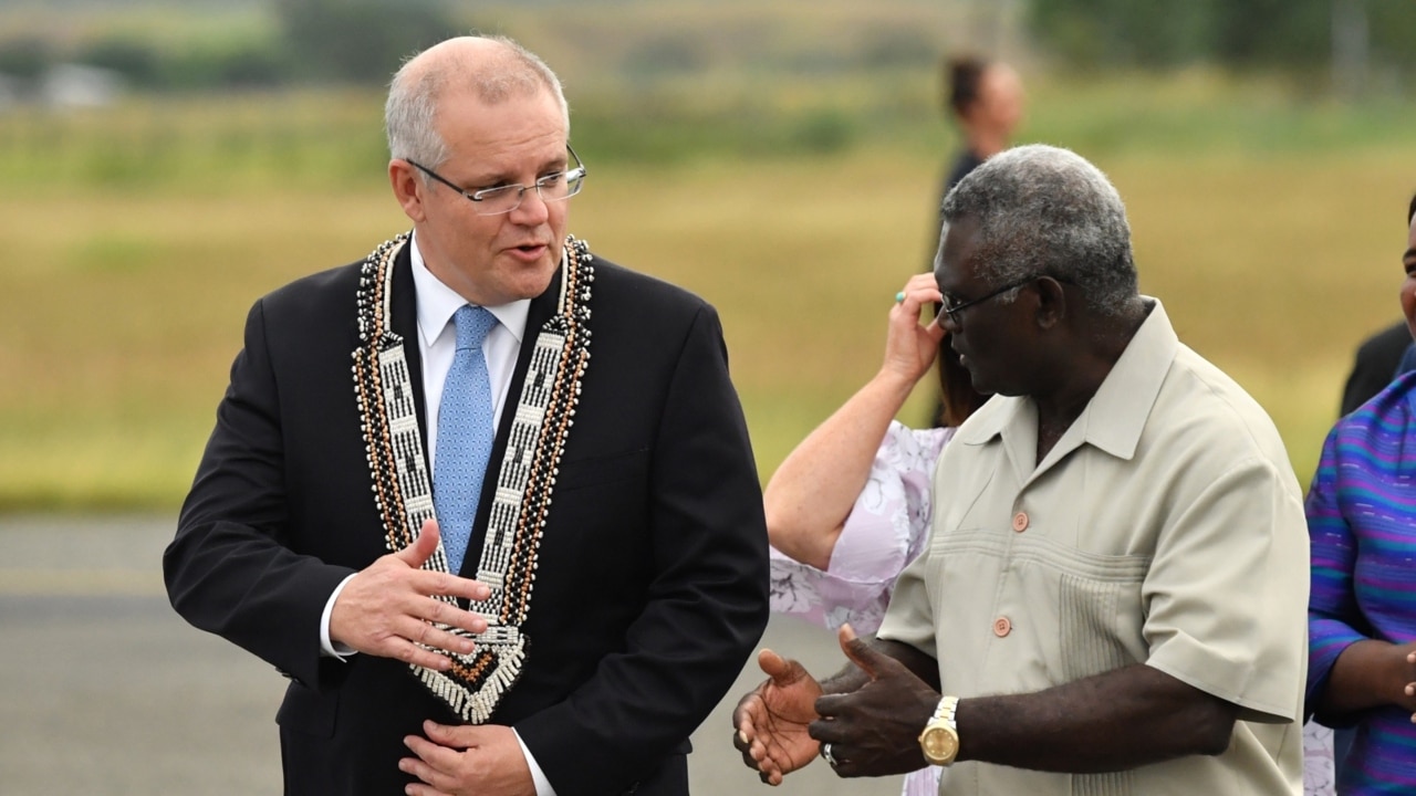 Solomon Islands Prime Minister hits out at Australia over AUKUS alliance