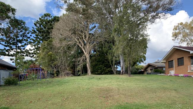 The 'pocket park' at 8 Holmesleigh Drive, Goonellabah.