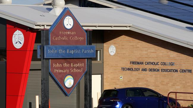 Freeman Catholic College in Bonnyrigg Heights. Picture: Jonathan Ng