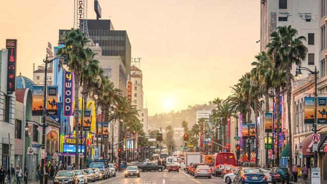 Los Angeles' Hollywood Boulevard is home to the Walk of Fame.